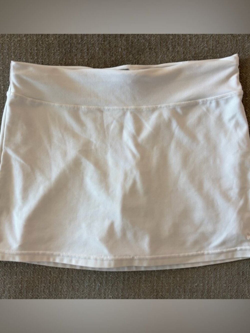 White Skort